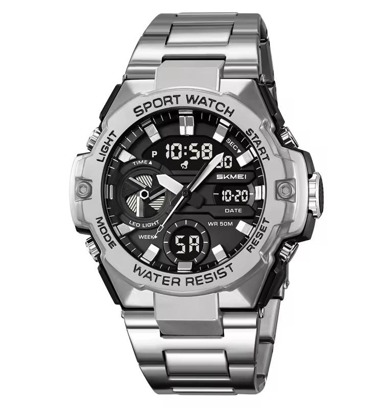 SKMEI 2404 Men s Outdoor Sports Electronic Watch Multifunctional Waterproof Watches Luminous Alarm Clock Electronic Quartz Watch