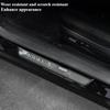 Door Welcome Pedals For 2025 Tesla Model 3 Highland Front and Rear Sill Bars Stampede Prevention Stainless Steel Car Accessories