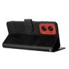 For Motorola Moto G Stylus 5G (2024) Case PU Leather Folding Stand Phone Cover with Wrist Strap