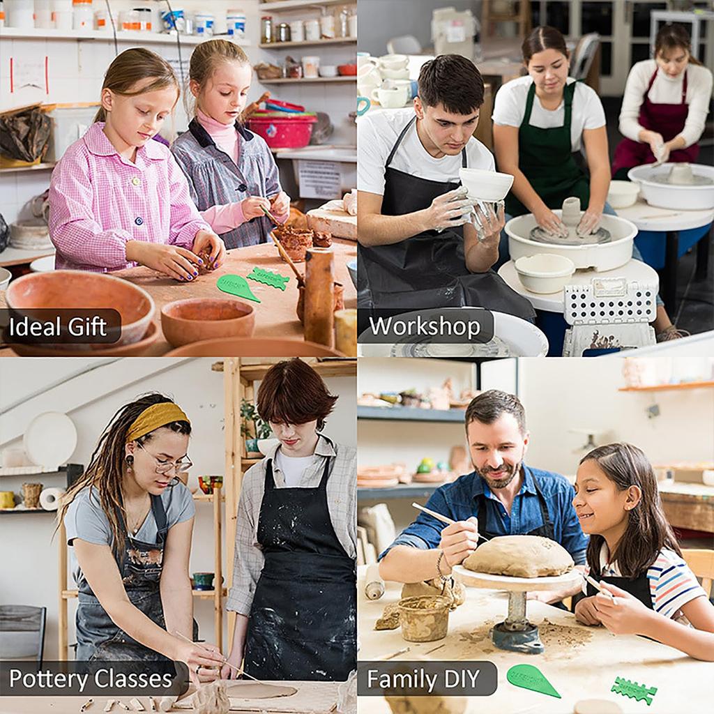 3D Printed Pottery Edge Lifter Ceramic Shaping Tool Plastic Rim Former