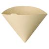 HARIO V60 Paper Filters 02 W Brown, for 1-4 cups, 100 filters per pack, Made in Japan (VCF-02-100M)