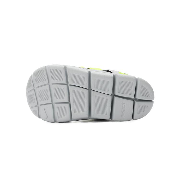 Nike Dynamo Free Y2K Abrasion Resistant Low top Toddler Shoes Gray Yellow Black Infant And Toddler CI1186-081