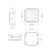 6/12 Way Blade Fuse 12-24V Car Boat Fuse Box Holder with Plastic Cover for Power Panel Board Camper RV Accessories