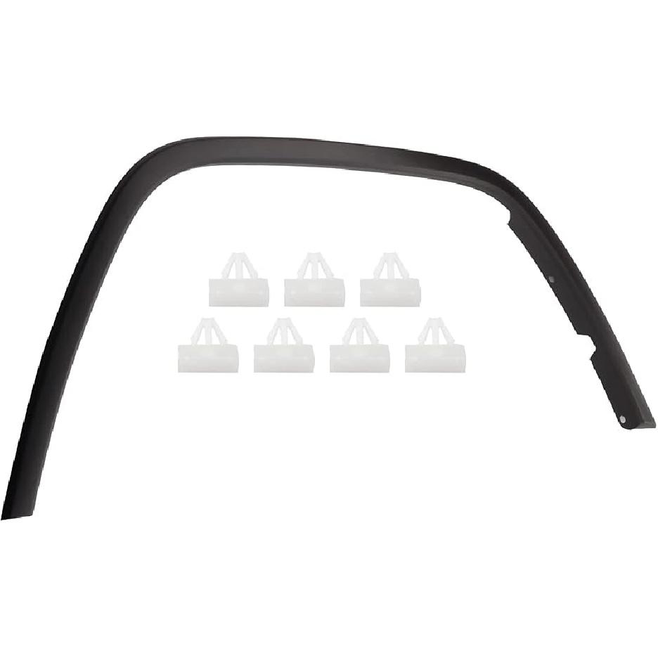 Dasbecan Front Right Fender Trim Fender Flare Compatible With Jeep Grand Cherokee 2011-2016 Replaces# CH1291106 1MP38RXFAE Fender Molding Wheel Arch Right