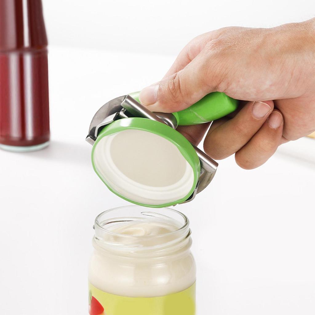 Easy Open Jar Opener Jar Gripper Tight Lid Opener Ergonomic Bottle Opener Gripper Adjustable Multi-functional Kitchen Tool