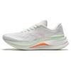 Cushioning, Wear Resistant Low Top Running Shoes Women's White Green Orange 122425561-1
