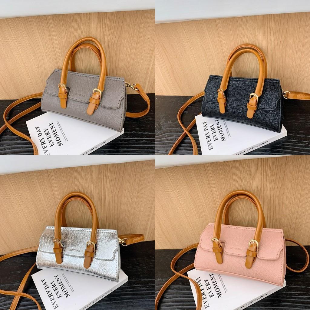 Stylish Handbag Girl Kids Mini Shoulder Bag Shopping Purse With Style Simple
