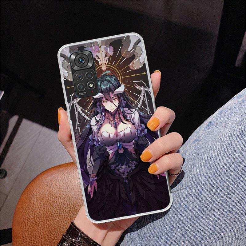 Overlord Anime Phone Case For Xiaomi Redmi Note 15 14 13 12S 12 11 Pro Plus 14S 11S 11E 10 10S 11T 5G Personalized Cover Redmi N
