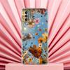 Phone Case For Samsung A56 A36 A26 A24 A16 A14 A12 A32 A50 A70 A22 A40 A34 A54 A42 A52 5G A04s A06 Cover Summer Colorful Flower