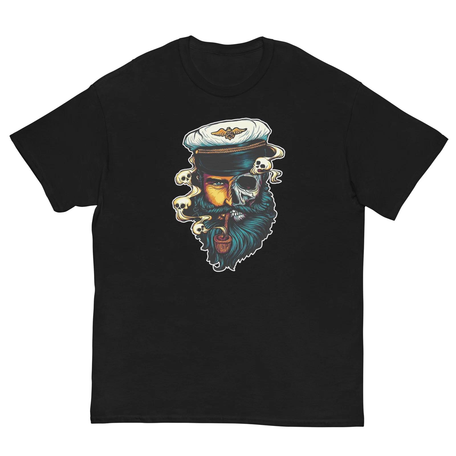

TRENDY GRAPHIC BEARD FACE MAN SKUL Men s classic tee 4XL