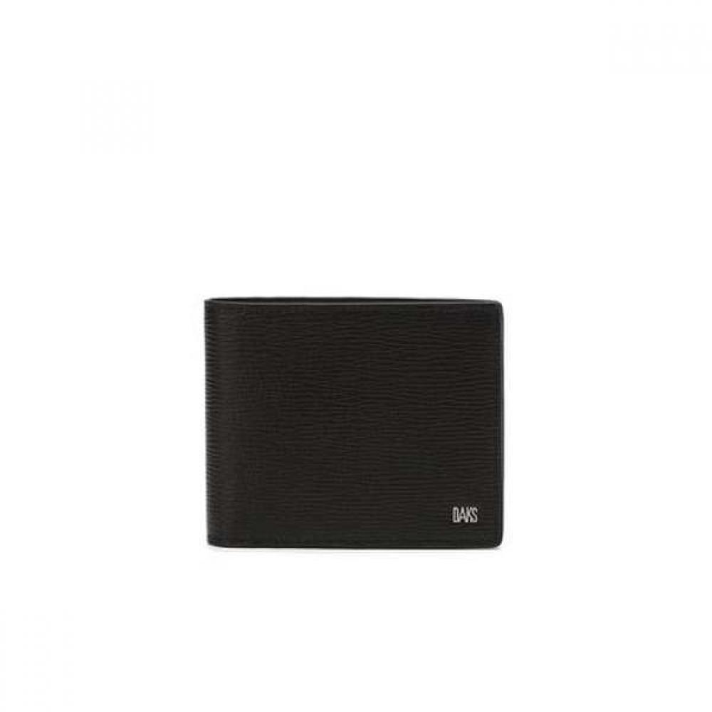 Dbwa4f915bk Black Solid Cowhide Bifold Wallet