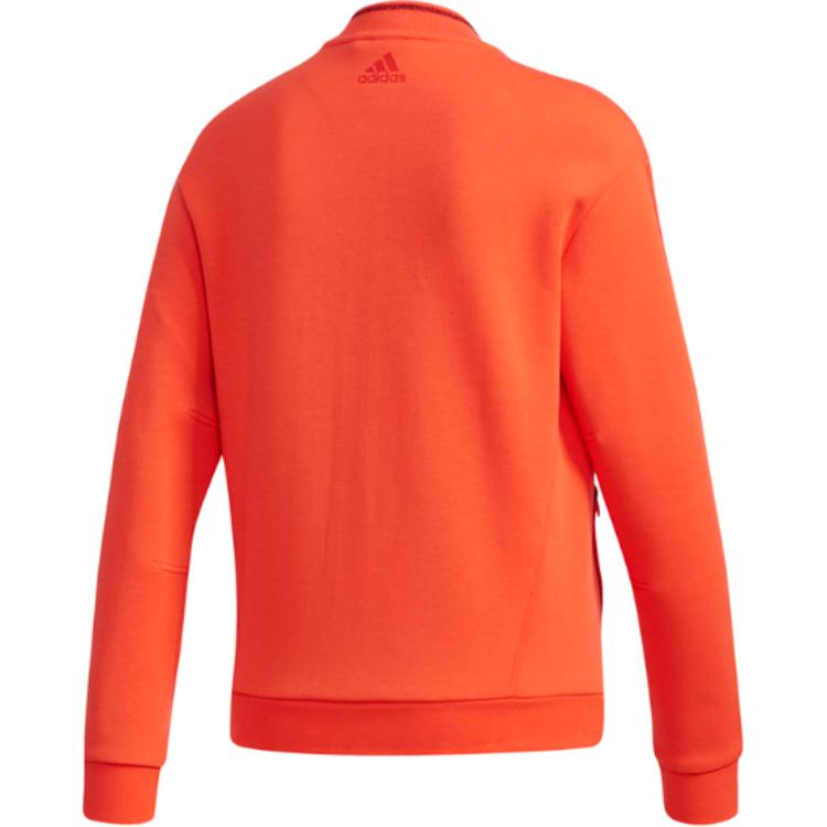 adidas Jkv Kn Bomber Comfortable Fashion Casual Jacket Women Jacket Red DT2400