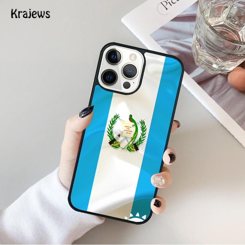 Guatemala Flag Phone Case For iPhone 17 Air 16 15 14 Max Plus 11 12 13 Pro Max Phone Cover coque iPhone 13