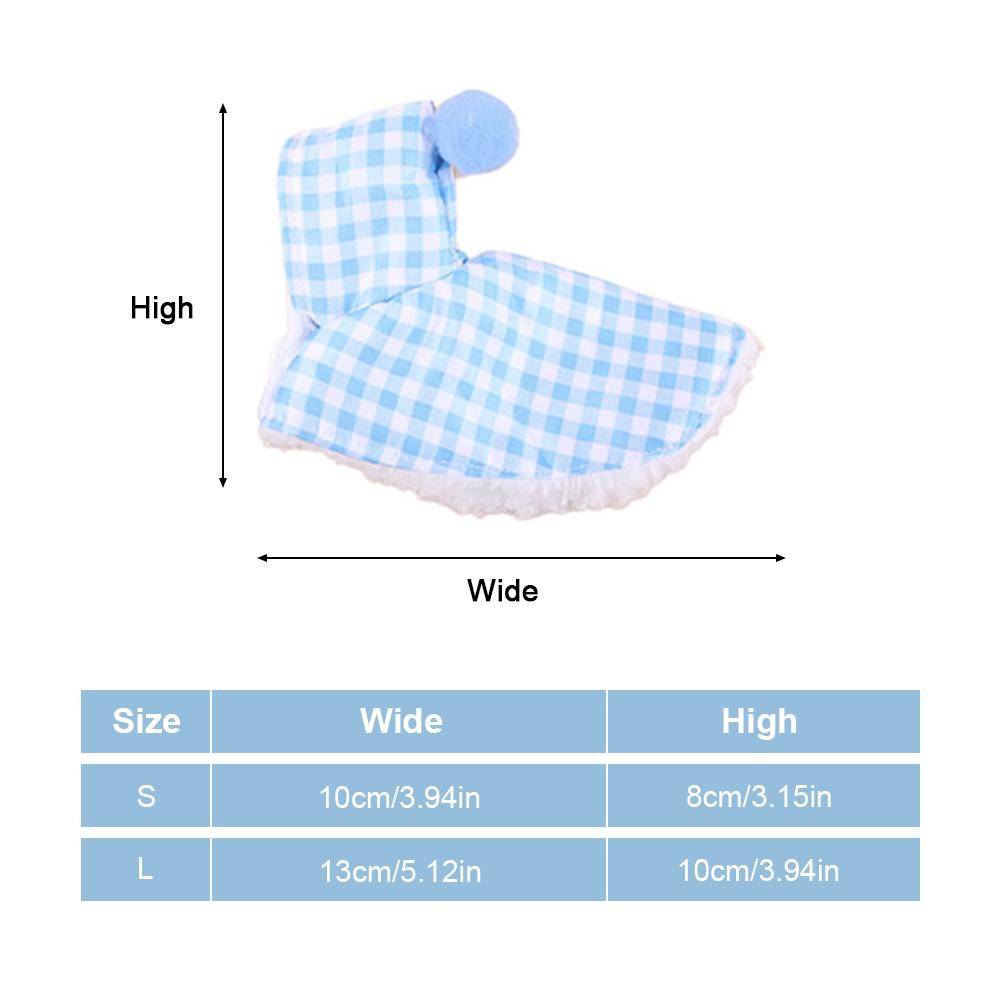 Warm Bird Cloak Cover Keep Warm Go Out Costume Bird Parrot Cloak Thickened Colorful Bird Clothes Cape