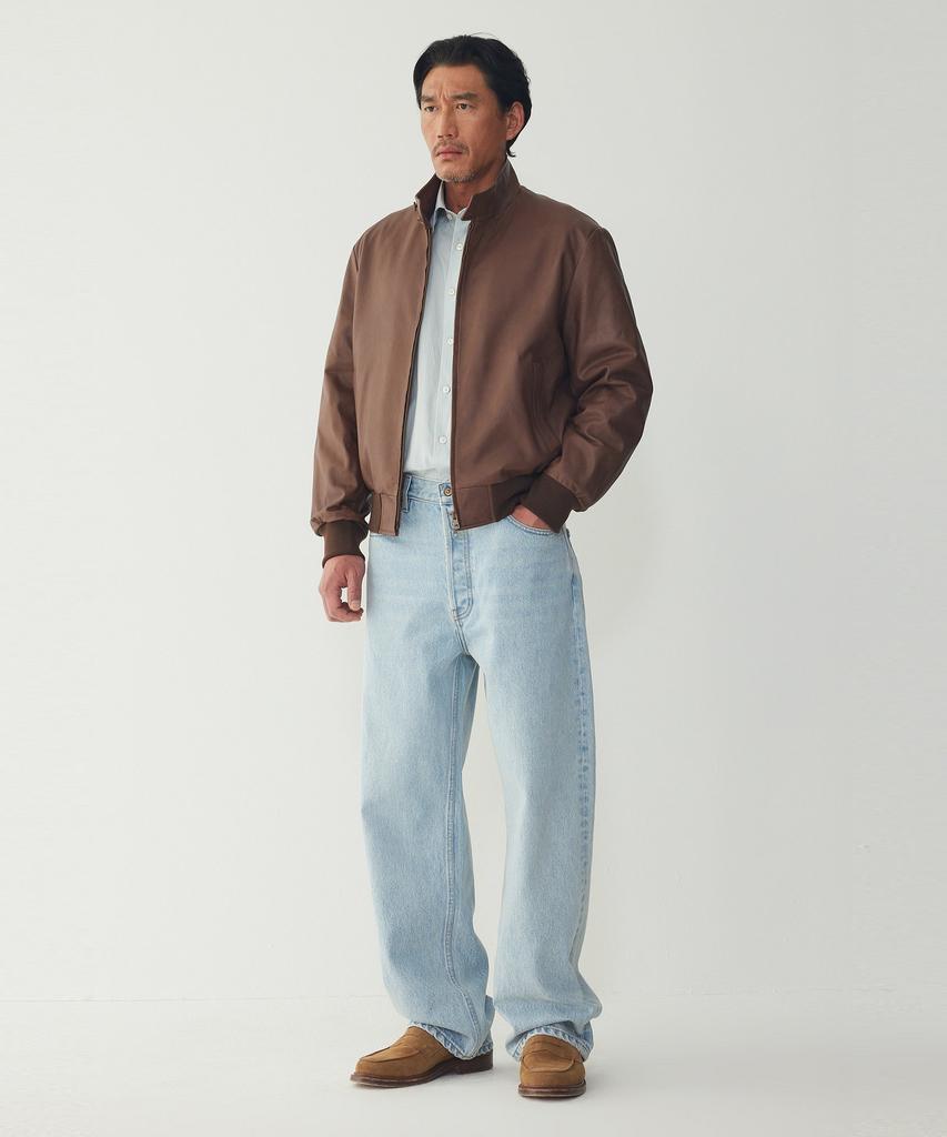 MAN ON THE BOON [Made In Usa] 5 Pocket Denim Pants_Light Blue 4716104019
