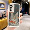 Phone Case for Samsung Galaxy A17 A16 A15 A14 A13 Funny Cats Fashion Style A56 A36 A26 A55 A35 A25 A54 A34 A24 A53 A33 A23 A07 A