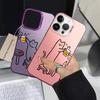 Funny Cat Clear Couple Paired Back Phone Cover Case for iPhone 17 Pro Max 16 11 14 XR XS Air 13 Pro 12 15 Plus