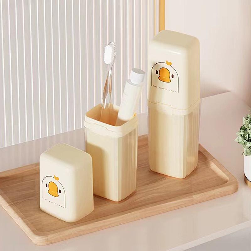 Portable Travel Toothbrush Cup Home Use Children'S Plastic Toothpaste Cup Mouthwash Cup Bathroom Travel Supplies