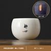Ru kiln teacup master cup personal tea tasting cup household single large tea cup ceramic kung fu tea set