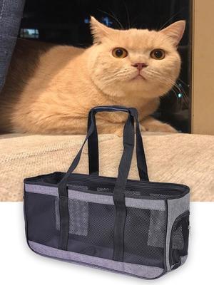 Dog Carrier Bag Soft Side Backpack Cat Pet Carriers Dog Travel Bags Small Dogs Cats Outgoing