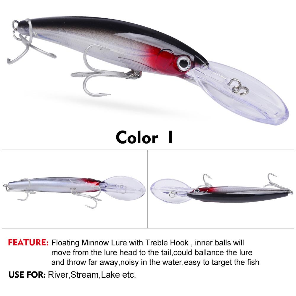 Long Throw Rice Nuolure Bait 17cm/19.5cm/22.5cm Sea Fishing Mackerel Golden Spear Bait Biomimetic False Bait