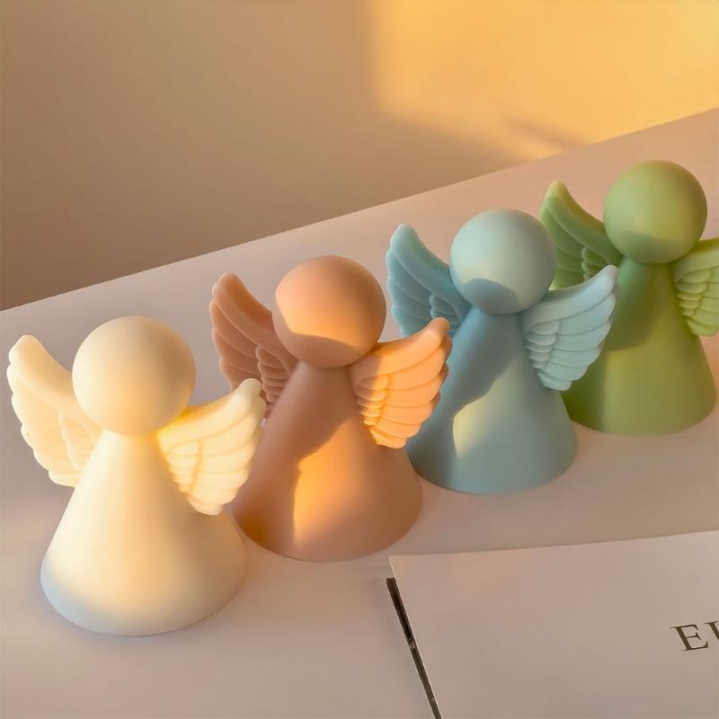 Reusable Silicone Angel Wing Mould for Fragrances Diffuser Craft Home Decoration Handmade Gift Art Creation