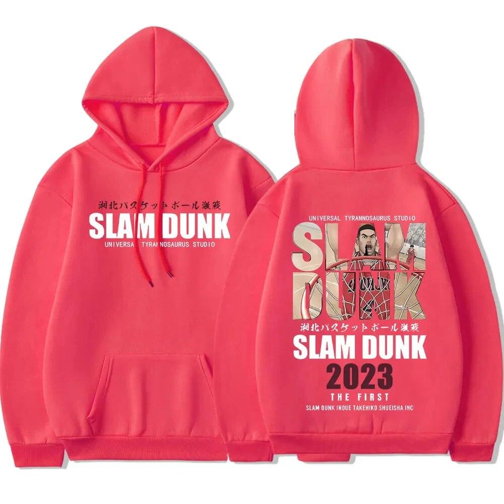 Dámská mikina Unisex Streetwear Běžné oblečení y2k Podzim Zima Unisex Mikiny Japonské Anime Slam Dunk Potisk Pulovr Mikina Unisex