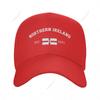 Unisex Baseball Cap Northern Ireland EST Independence Day Wild Sun Shade Peaked Adjustable Outdoor Caps for Unisex Women