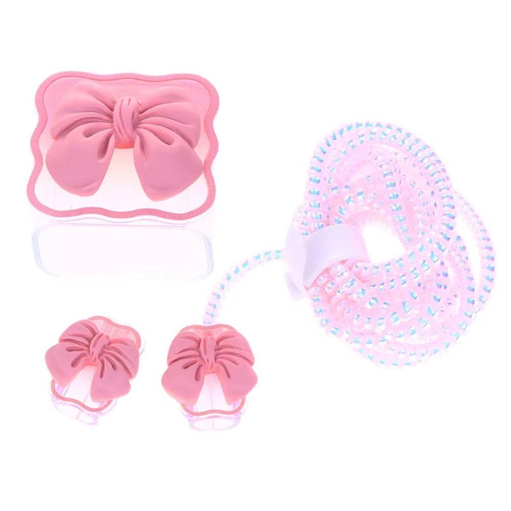 3D Bow Data Cable Pack Protection Sleeve Charger Cord Protector Cord Winder Kit  Charger Cable