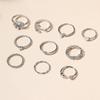 Full Diamond Rings, Jewelry Ins Wind Star Jewelry Women's Niche Light Luxury Ring Set Accessories
