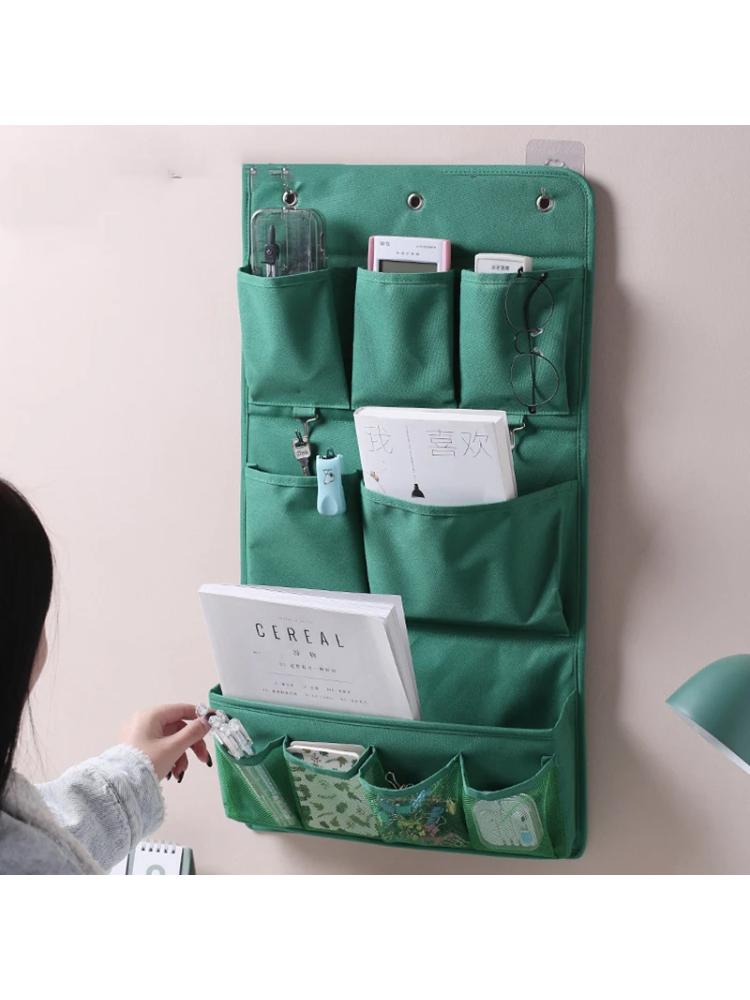 Einfache Tür Wandbehang Aufbewahrungstasche Stoffkunst Wasserdicht Verschiedenes Kleiderschrank Aufbewahrungstaschen Schlafzimmer Unterwäsche Socken Spielzeug Organizer