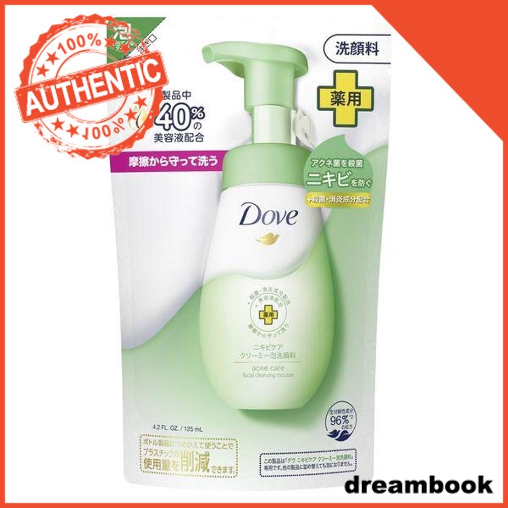 Japan Dove Acne Care Creamy Foam Facial Cleanser Facial Cleansing Foam Refill DB