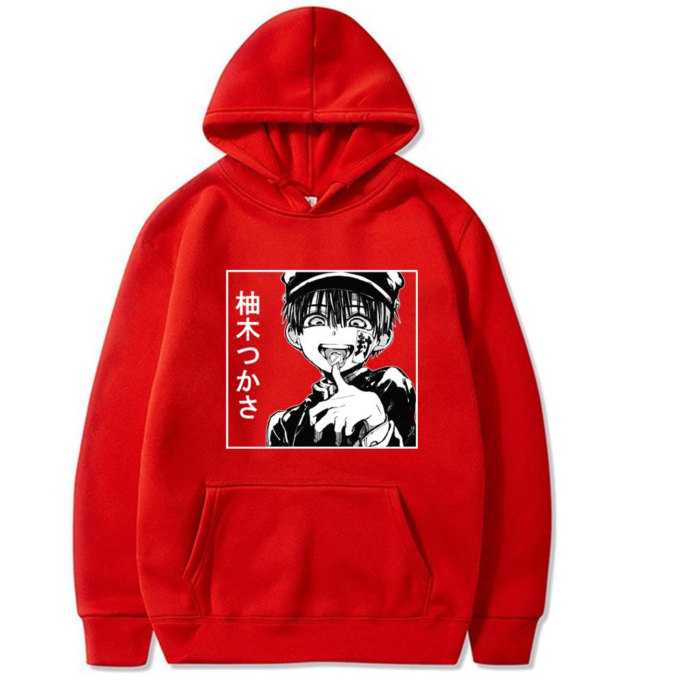 Japanese Animation Toilet-Bound Hanako-kun Men's Hoodie Sweatshirt Men Womnen Fashion Design Pullover Men's Fleece Hoodies