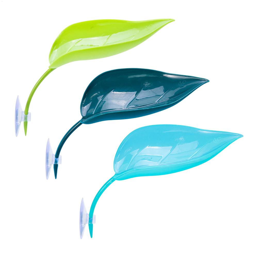 3Pcs Turtle Basking Leaf Shape Bearded Basking Platforms With Suction Cups Tree Frog Tank Accessories Tank Decoration