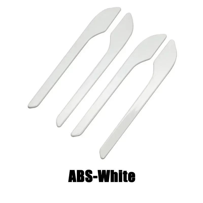 Real Carbon Fiber Door Handle Sticker for Tesla Model 3/Y/3+ Model Y Launch 2017-2025 Door Handle Protector Cover Accessories