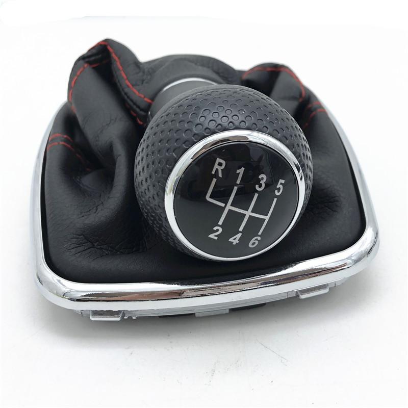 

12 мм для Volkswagen VW 1999-2004 Golf 4 IV MK4 GTI R32 Bora Jetta 5/6 Швидкість Автомобіль Ручка перемикання передач Ручка Gaitor Чехол для багажника 6 Speed