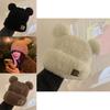 Cute Ear Warmer Plush Hat For Women Soft And Cozy Winter Cotton Beanie