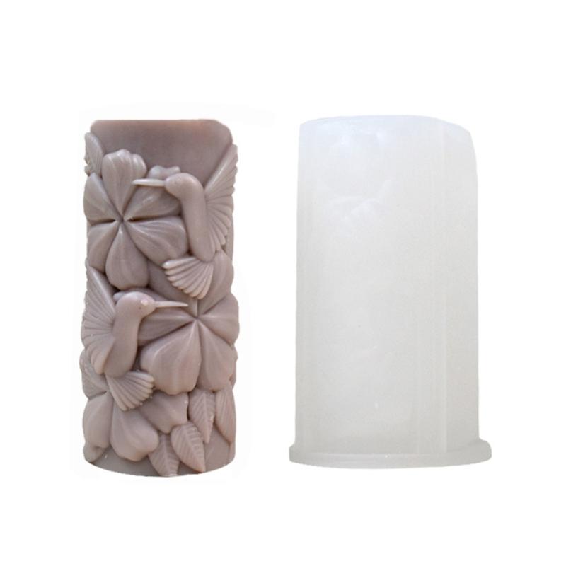 Geometrische Kerzenform, Silikonform zur Kerzenherstellung, wiederverwendbare Kerzenharz-Epoxidform, Gussformen, DIY-Silikonform