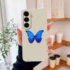 For Samsung Galaxy S26 Ultra Plus Case Butterfly Hearts Liquid Silicone Camera Protection Soft Back Cover For Samsung S 26 Funda