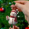 1 par julenisseanheng Akryl Fargerik hengende julepynt Klassisk julenisse Festlig juledekor Gaver til venner Familie
