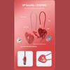 Zinc Alloy Wire Rope Password Lock Mini Love Heart Shape Password Padlock Travel Luggage Package Password Lock