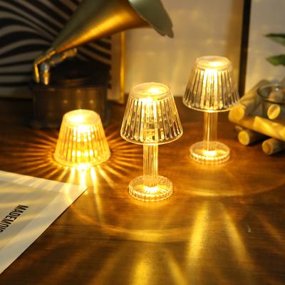 Kreative Reflexionsatmosphäre Kleine Tischlampe Kristallnachtlampe Schlafzimmer Nachttischlampe Atmosphärenlampe Geschenk für Kinder