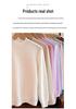 Women's Pure Cashmere Half-High Neck Pullover Sweater - Autumn/Winter Slim-Fit Knitwear