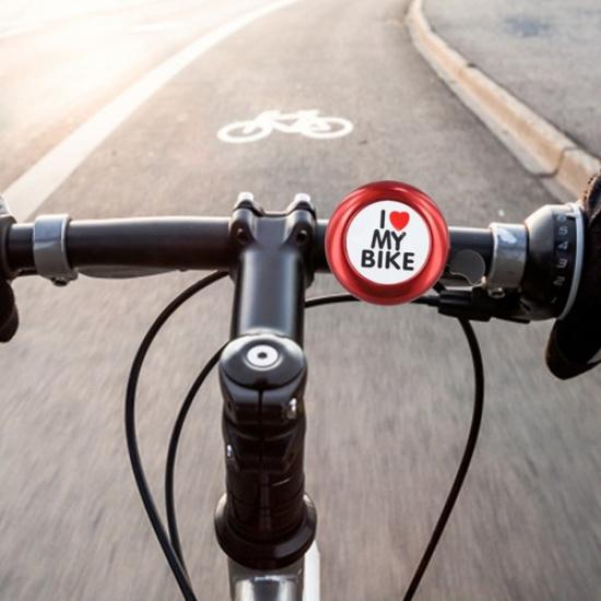 Easy To Mount Cute Bicycle Handlebar Bell Producing Loud Sound for Safety