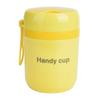 Insulated Soup Containers 500ml Double Anti Scald Heatable Insulated Food Container with Foldable Spoon for   School