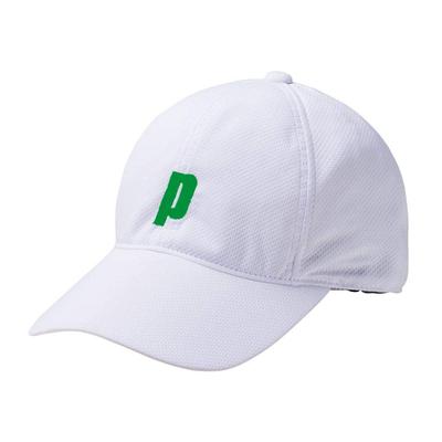 Prince Tennis Cool Cap PH518 White X Green Japan Free Size [Unisex] (215)