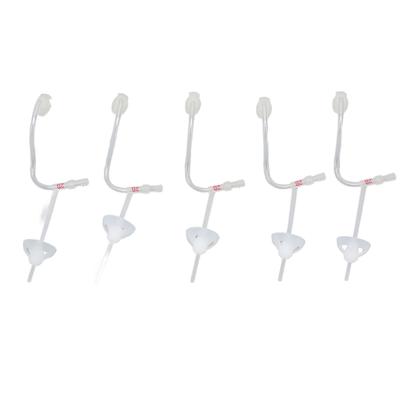 5pcs Sound Amplifier Sound Tubes Increase Volume Sound Aids Replacement Tube Transparent L Right