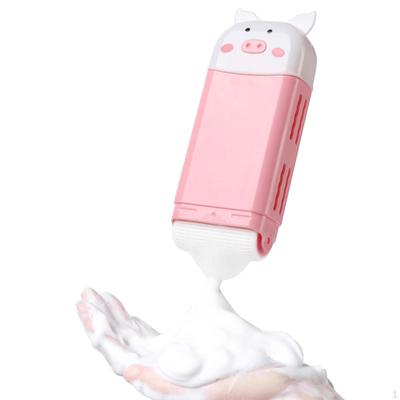 Foaming Soap Box with Roller Bubble Case Convenient Gifts Portable Cleaning Storage Dispenser