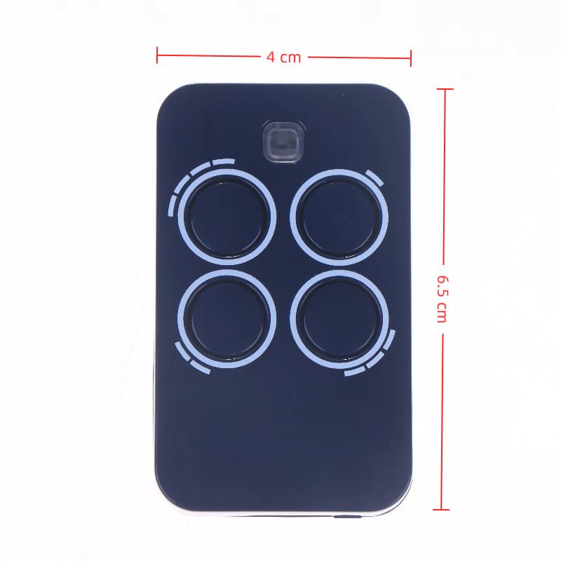 1Pcs Hand Transmitter 433Mhz For Echo Tx4 Rc 6100334 / Bravo Tx4 / Bravo Te4433H Electric Garage Door / Gate Remote Control