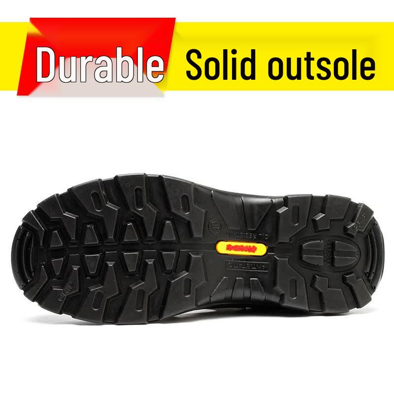 Old Housekeeper Men's Breathable Steel Toe Safety Shoes 6026